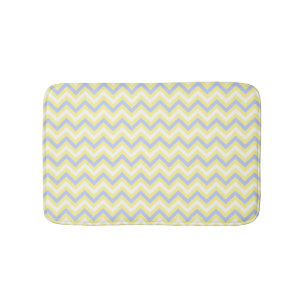 Pastel Chevron Pattern Badmat