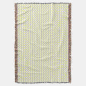 Pastel Chevron Pattern Deken (Voorkant Verticaal)