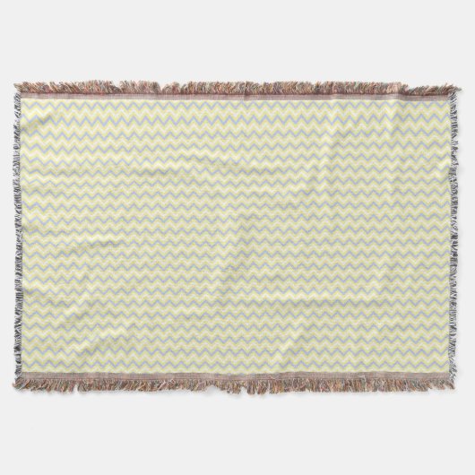 Pastel Chevron Pattern Deken (Voorkant)