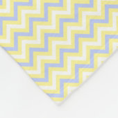 Pastel Chevron Pattern Fleece Deken (Hoek)