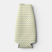 Pastel Chevron Pattern Flesjeskoeler (Voorkant)