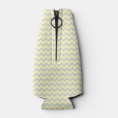 Pastel Chevron Pattern Flesjeskoeler (Achterkant)