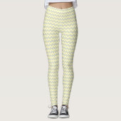 Pastel Chevron Pattern Leggings (Voorkant)