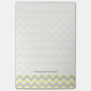 Pastel Chevron Pattern Post-it® Notes