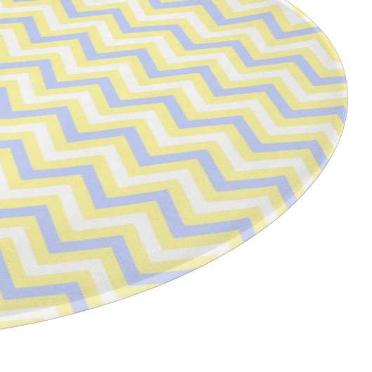 Pastel Chevron Pattern Snijplank (Hoek)