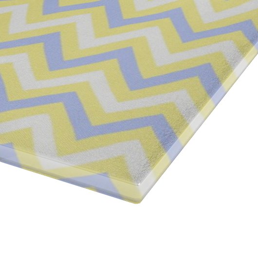 Pastel Chevron Pattern Snijplank (Hoek)