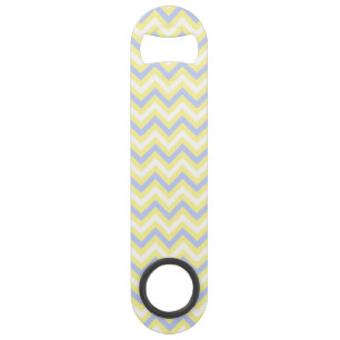 Pastel Chevron Pattern Speed Flessenopener