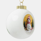 Pastel Christmas - Ceramic Ornament (Links)