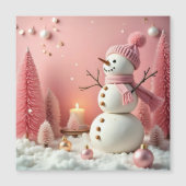 Pastel Christmas - Magnetic Card (Voorkant)
