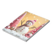 Pastel Christmas - Note Pad Notitieblok (Gedraaid)