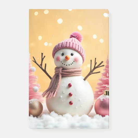 Pastel Christmas - Post-It Notes (Voorkant)