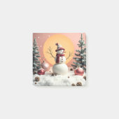 Pastel Christmas - Post-It Notes  (Voorkant)