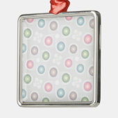 Pastel Circle Motif Ornement de Noël (Gauche)