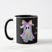 Pastel Citrouille & Ghost Halloween Mug (Gauche)