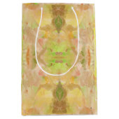 Pastel Citrus Waterverf Designer Print Patroon Medium Cadeauzakje (Voorkant)