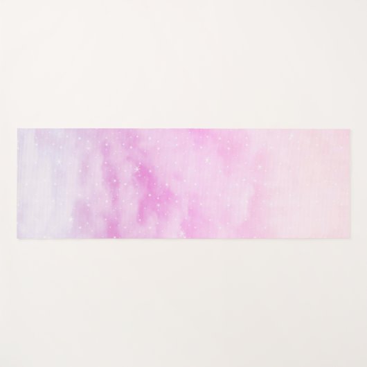 Pastel Clouds Nebula #1 #dreamy #wall #art Yogamat (Voorkant (horizontaal))