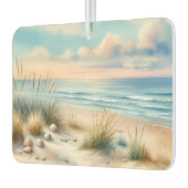 Pastel Coastal Dunes Watercolor Luchtverfrisser (Links)