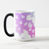 Pastel coeur café & thé mug (Gauche)