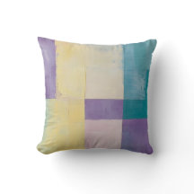 Pastel Color Block Pillow