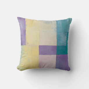 Pastel Color Block Pillow Kussen