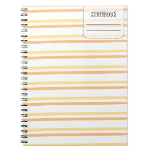 Pastel Color Line Notitieboek