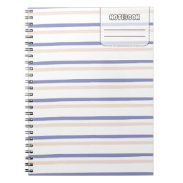 Pastel Color Line Notitieboek