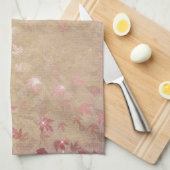 Pastel Colorful Feuille serviette de cuisine (Quart Plié)