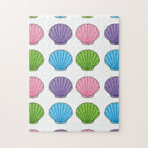 Pastel Colorful Seashell Pack Legpuzzel
