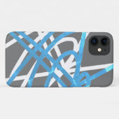 Pastel Colors Art Abstrait iPhone 11 Coque (Dos (Horizontal))
