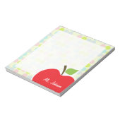 Pastel Colors, Polka Dot; Apple Notitieblok (Gedraaid)