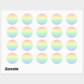 Pastel Colors Rainbow Stickers (Vel)