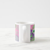 Pastel Colors Résumé Design Espresso Mug (Dos)