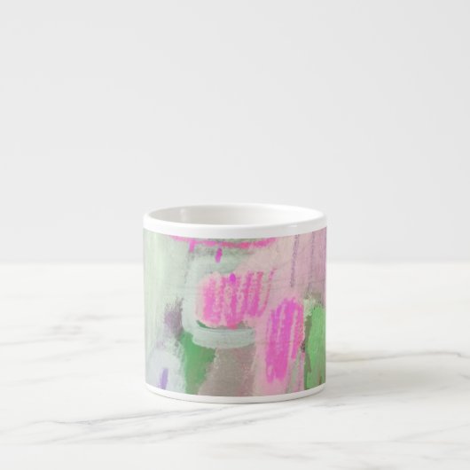 Pastel Colors Résumé Design Espresso Mug (Devant)