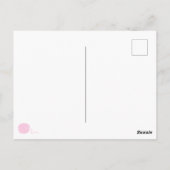 Pastel Colors Yarn Ball String Pattern Briefkaart (Achterkant)