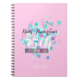 Pastel Colours rose 75e Anniversaire du livre d'hô