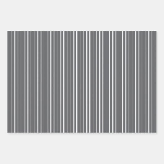 Pastel combination of Gray, Pink, Mint Stripes Inpakpapier Vel (Voorkant 2)