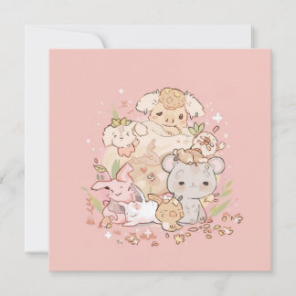 Pastel Companions in Bloom Kaart