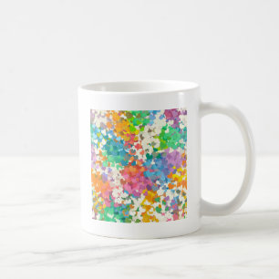 Pastel Confetti Hearts Koffiemok