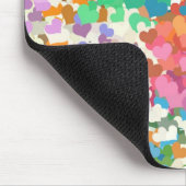 Pastel Confetti Hearts Muismat (Hoek)