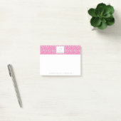 Pastel Confetti Strooigoed Bakkerij Cake Logo Post-it® Notes (Kantoor)