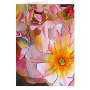 Pastel Cornelia Roos waterverf kunst schilderij