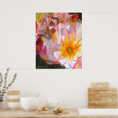 Pastel Cornelia Roos waterverf Poster (Keuken)