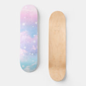 Pastel Cosmos Dream #4 Skateboard (Voorkant)