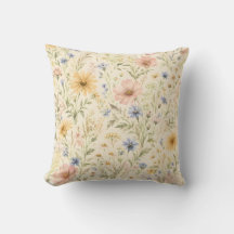Pastel Cottage Wildebloem Waterverf