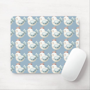 Pastel Cottagecore Kip Muismat