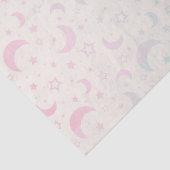 Pastel Crescent Moons en Sterren Halloween Tissuepapier (Detail)