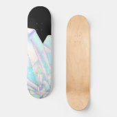 Pastel Crystal Black Skateboard Deck (Recto)