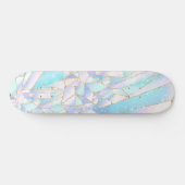 Pastel Crystal GOLD Skateboard Deck (Horizontaal)