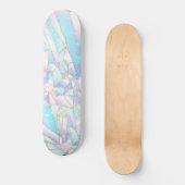 Pastel Crystal GOLD Skateboard Deck (Voorkant)