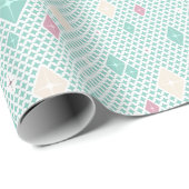 Pastel Crystal Star Pattern Cadeaupapier (Rol Hoek)